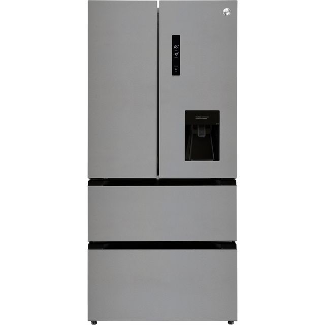 Hoover HSF818FXWDK American Fridge Freezer - Stainless Steel - F Rated
