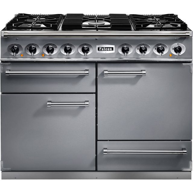 Falcon F1092DXDFSS/CM 1092 DELUXE 110cm Dual Fuel Range Cooker - Stainless Steel - F1092DXDFSS/CM_SS - 1