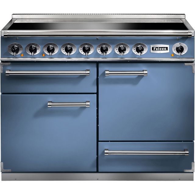 Falcon F1092DXEICA/N 1092 DELUXE 110cm Electric Range Cooker - China Blue - F1092DXEICA/N_CHB - 1