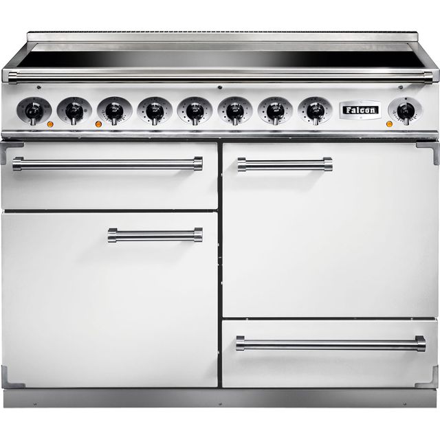 Falcon F1092DXEIWH/N 1092 DELUXE 110cm Electric Range Cooker - White - F1092DXEIWH/N_WH - 1