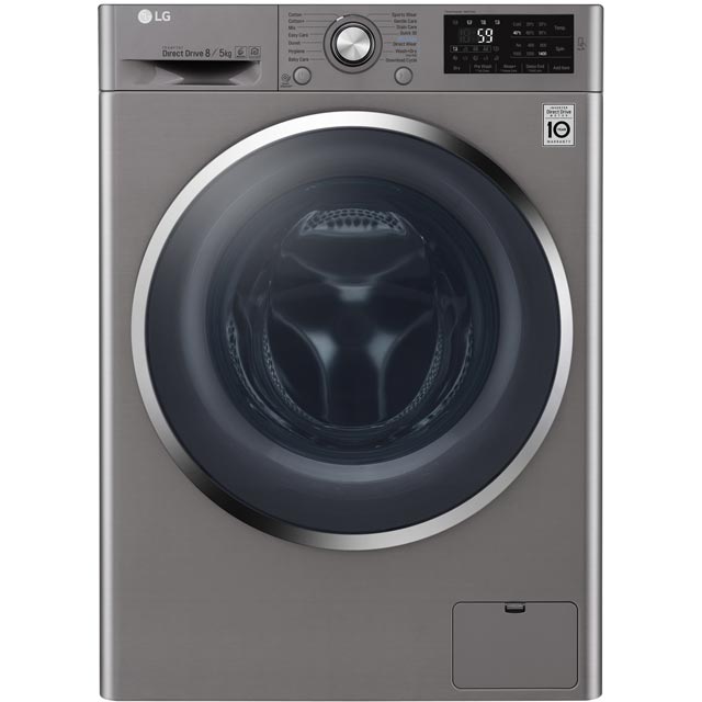 LG F4J6AM2S 8Kg / 5Kg Washer Dryer with 1400 rpm - Graphite - A Rated