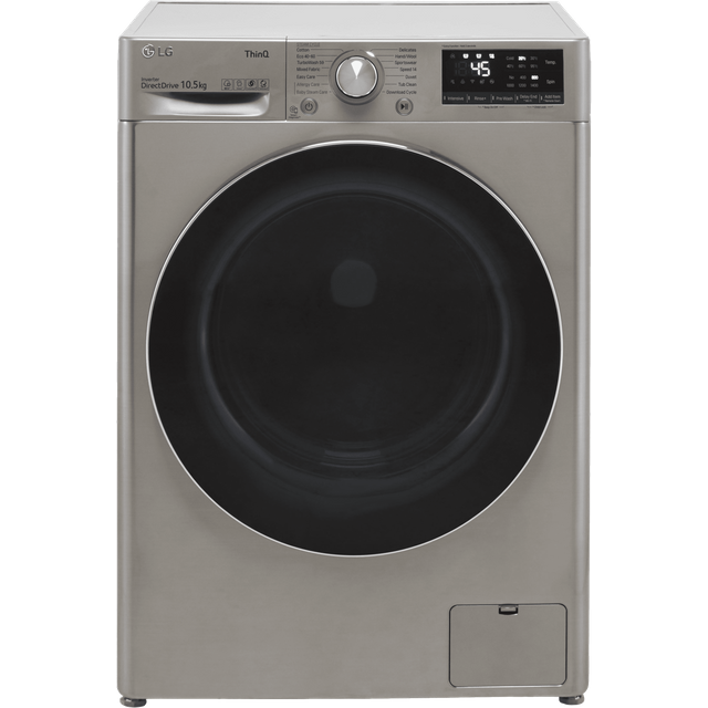 LG V7 F4V710STSE Wifi Connected 10.5Kg Washing Machine with 1400 rpm - Graphite - B Rated