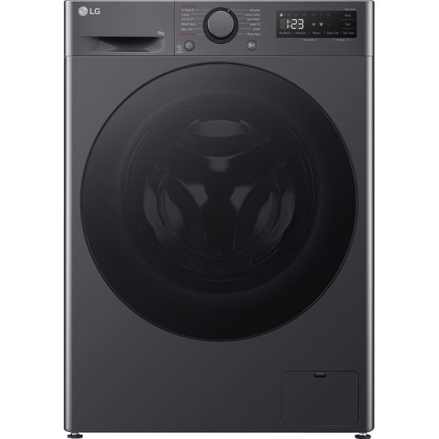 LG TurboWash™ F2A509GBLN1 9Kg Washing Machine - Slate Grey - F2A509GBLN1_GY - 1