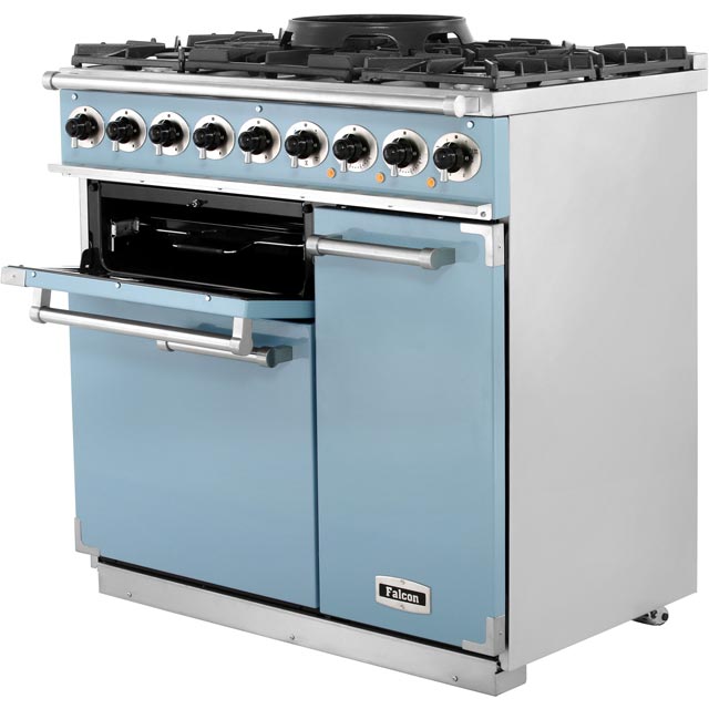 Falcon F900DXDFSS/CM 900 DELUXE 90cm Dual Fuel Range Cooker - Stainless Steel - F900DXDFSS/CM_SS - 2