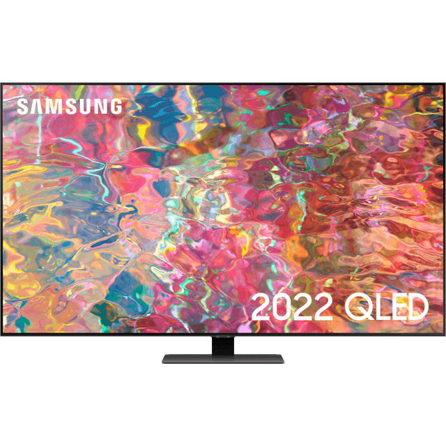 Samsung QE55Q80BA 55" Smart 4K Ultra HD TV - Silver - QE55Q80BA - 1