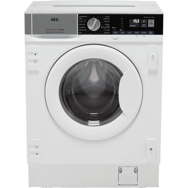 AEG L7WE7631BI Integrated 7Kg / 4Kg Washer Dryer with 1550 rpm - White - E Rated