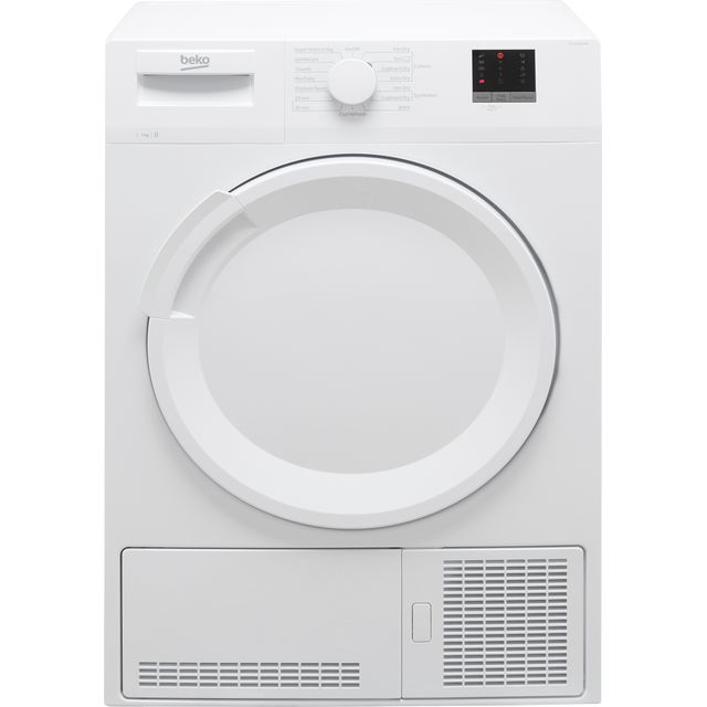 Beko DTLCE70051W 7Kg Condenser Tumble Dryer - White - B Rated