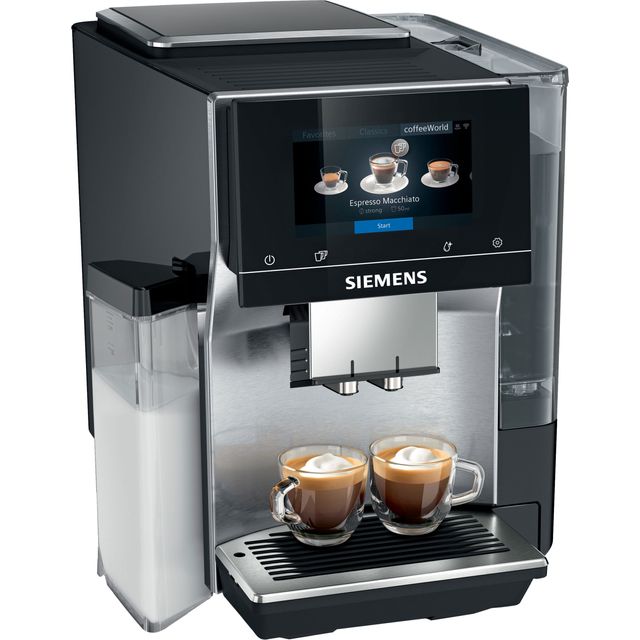 Siemens TQ717GB3 Bean to Cup Coffee Machine - Stainless Steel