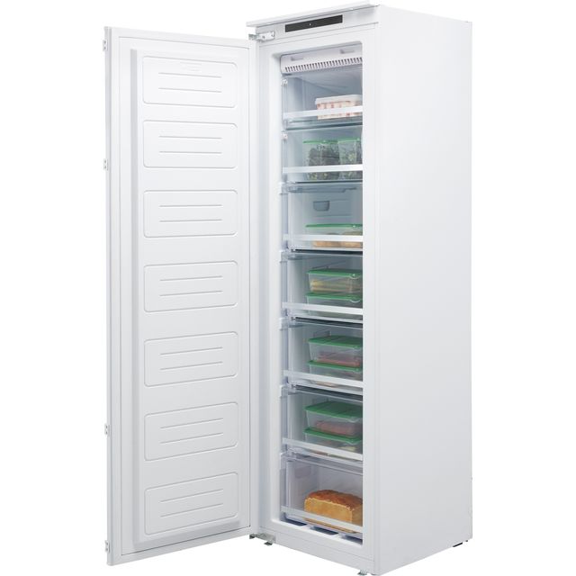 CDA FW882 Integrated Frost Free Upright Freezer with Sliding Door Fixing Kit - F Rated