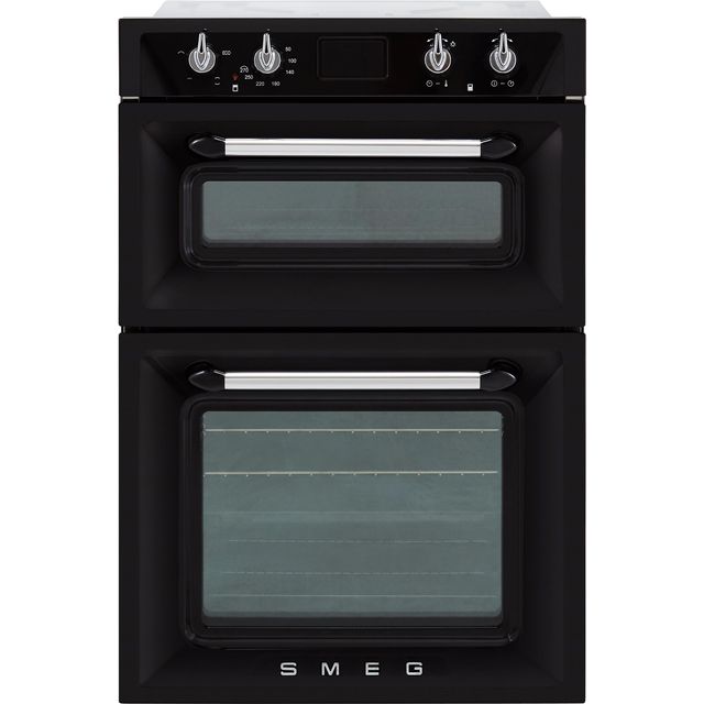 Smeg Victoria DOSF6920N1 Built In Double Oven - Black - DOSF6920N1_BK - 1