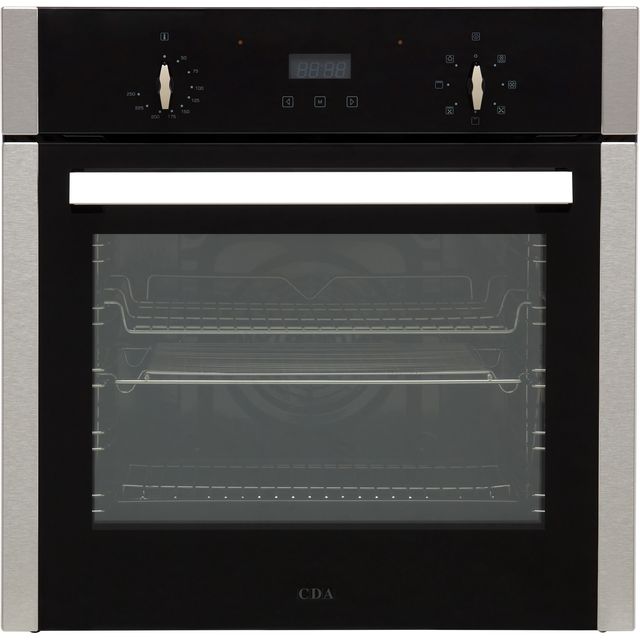 CDA SC223SS Built In Electric Single Oven - Stainless Steel - SC223SS_SS - 1
