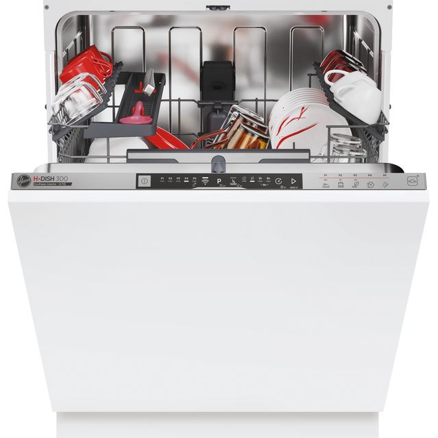 Hoover H-DISH 300 HI4E7L0S-80 Fully Integrated Standard Dishwasher - Silver - HI4E7L0S-80_SI - 1