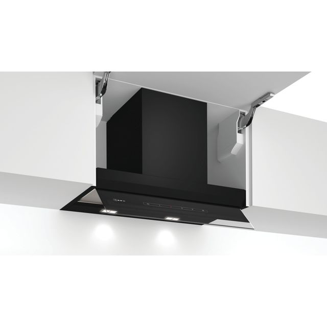 NEFF N70 D65XAM2S0B 60 cm Integrated Cooker Hood - Black - D65XAM2S0B_BK - 1