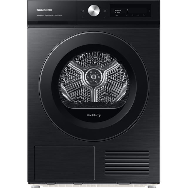 Samsung Series 5+ DV90BB5245AB 9Kg Heat Pump Tumble Dryer - Black - A+++ Rated