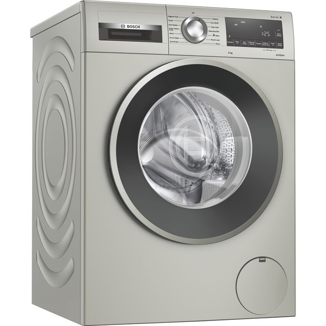 Bosch Serie 6 WGG2440XGB 9.0Kg Washing Machine with 1400 rpm - Silver - A Rated