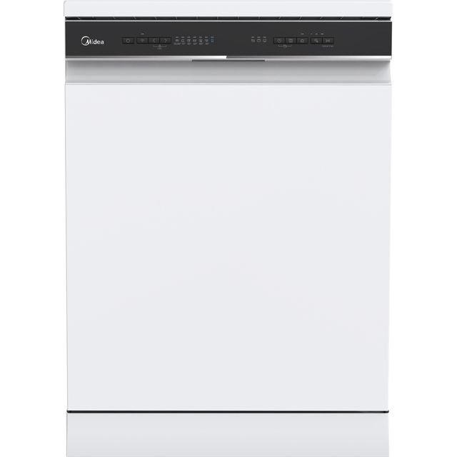 Midea MDWEF1433D(W)-WG-UK Wifi Connected Standard Dishwasher - White - C Rated