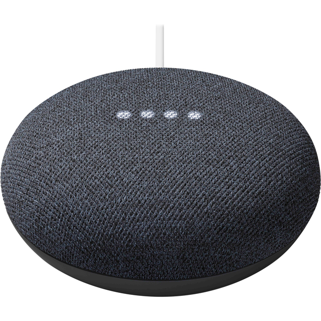 Google Nest Mini with Google Assistant - Charcoal 