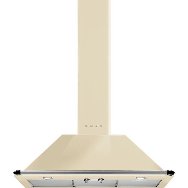 Smeg Victoria KT90PE 89 cm Chimney Cooker Hood - Cream - KT90PE_CR - 1