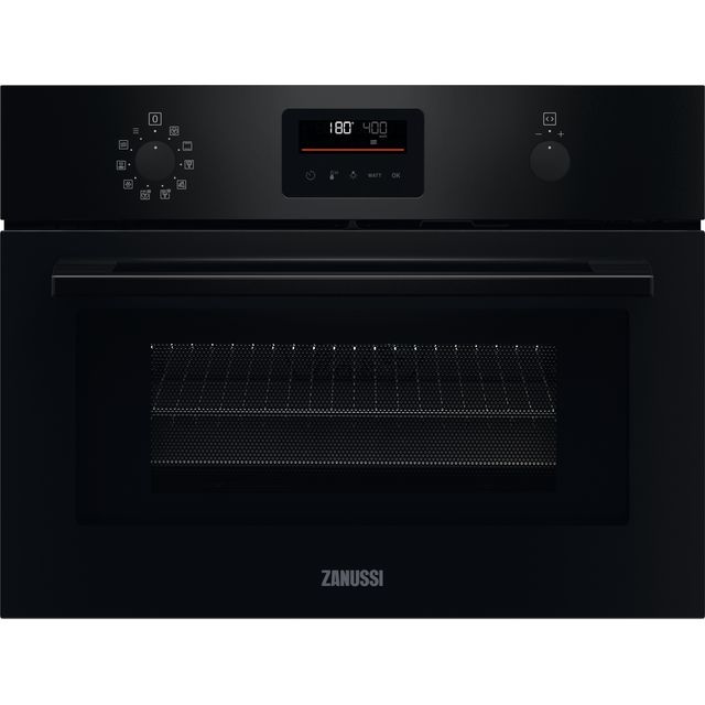 Zanussi Series 60 CookQuick ZVENM6K3 46cm High, Built In Microwave - Black