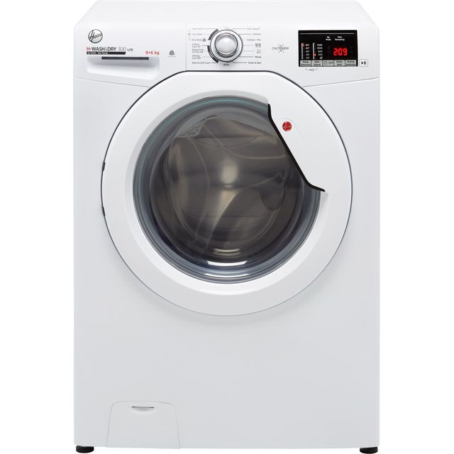 Hoover H-WASH&DRY 300 H3D4962DE 9Kg / 6Kg Washer Dryer - White - H3D4962DE_WH - 1