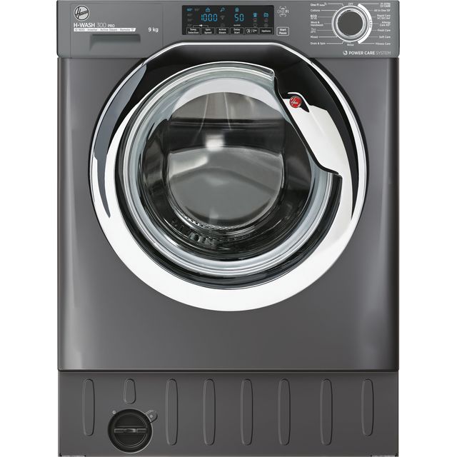 Hoover H-WASH 300 HBWOS69TAMCRE Built In 9Kg Washing Machine - Anthracite - HBWOS69TAMCRE_AN - 1