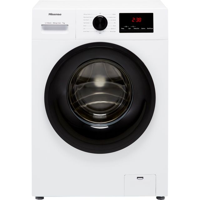 Hisense WFPV7012EM 7Kg Washing Machine - White - WFPV7012EM_WH - 1