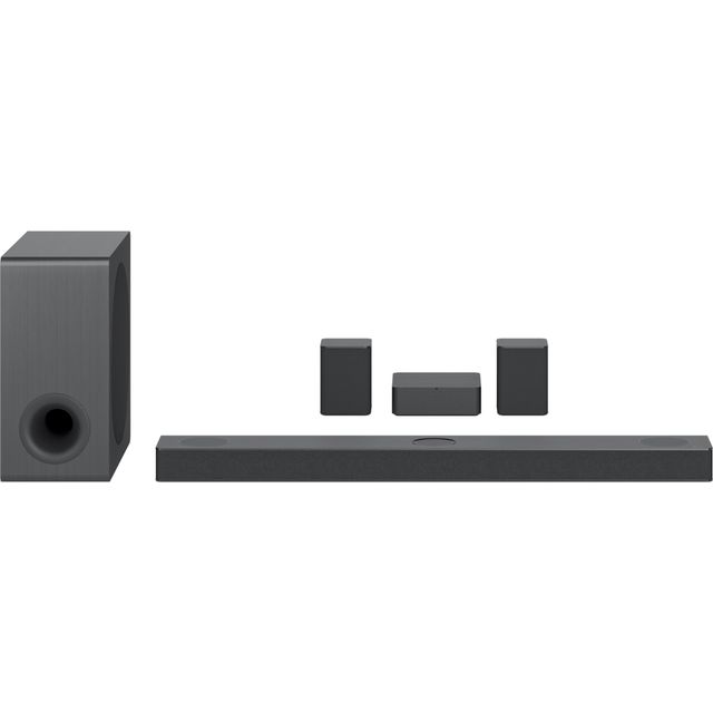 LG S80QR Bluetooth Soundbar - Black - S80QR - 1