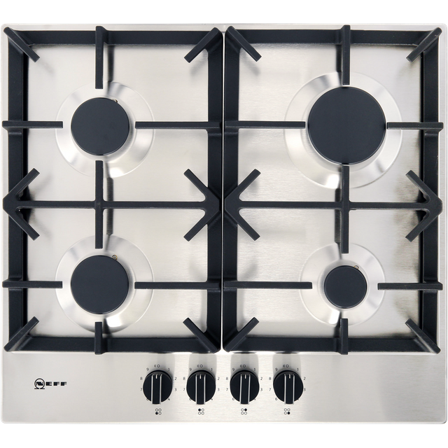 NEFF N70 T26DS49N0 Built In Gas Hob - Stainless Steel - T26DS49N0_SS - 1