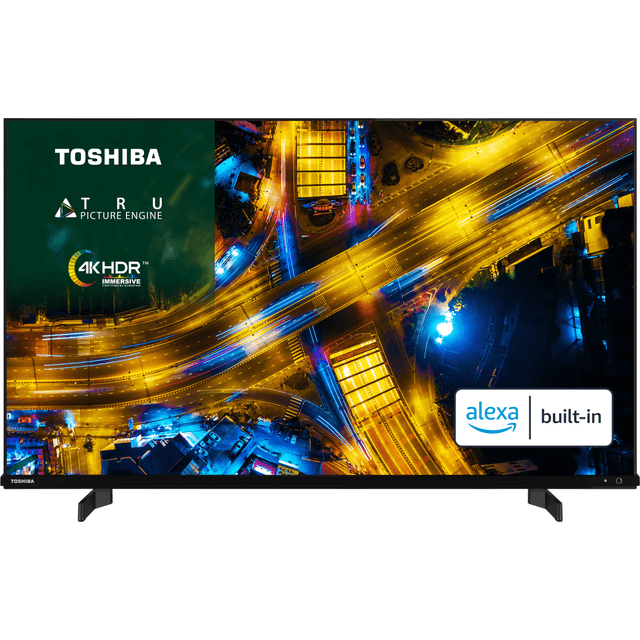 Toshiba 43UK4D63DB 43" Smart 4K Ultra HD TV - Black - 43UK4D63DB - 1