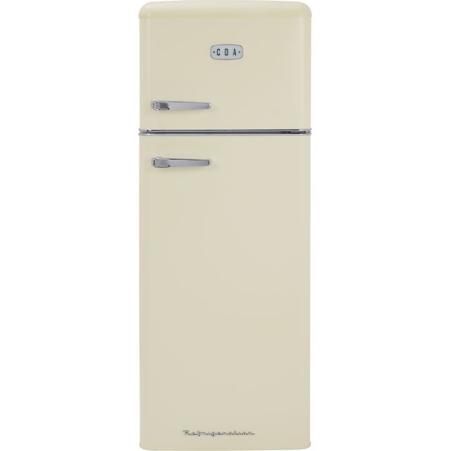 CDA Betty Barley 144cm High 90/10 Small Fridge Freezer - Barley - D Rated