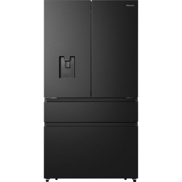 Hisense PureFlat RF749N4SWFE American Fridge Freezer - Black / Stainless Steel - RF749N4SWFE_BKSS - 1