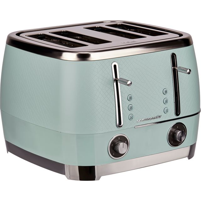 Beko Cosmopolis TAM8402T 4 Slice Toaster - Blue