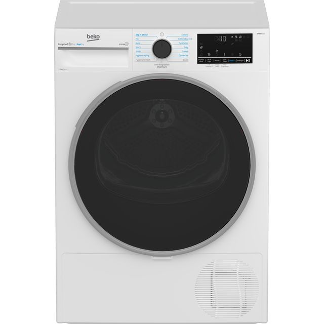 Beko B5T48231RW 8kg Heat Pump Tumble Dryer - White - B5T48231RW_WH - 1