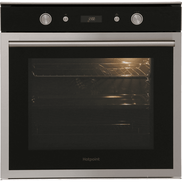 Hotpoint Class 6 SI6864SHIX Built In Electric Single Oven - Stainless Steel - SI6864SHIX_SS - 1
