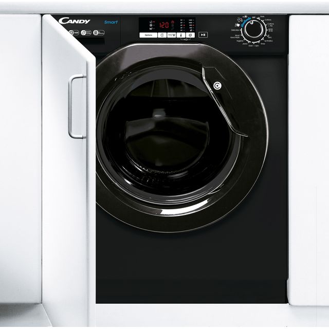 Candy Smart CBW49D2BBW4 Built In 9Kg Washing Machine - Black - CBW49D2BBW4_BK - 1