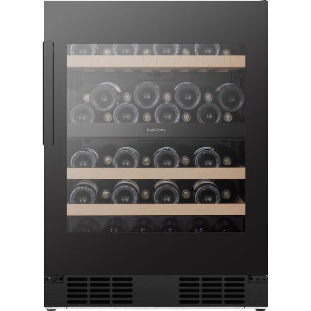 Hisense RW3N122GSLF Built In Wine Cooler - Black - F Rated