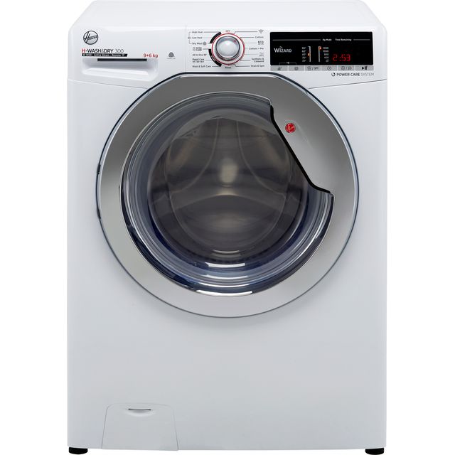 Hoover H-WASH 300 H3DS4965TACE 9Kg / 6Kg Washer Dryer - White - H3DS4965TACE_WH - 1