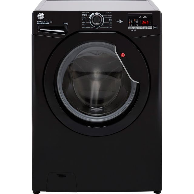 Hoover H-WASH 300 H3W4102DBBE 10Kg Washing Machine - Black - H3W4102DBBE_BK - 1