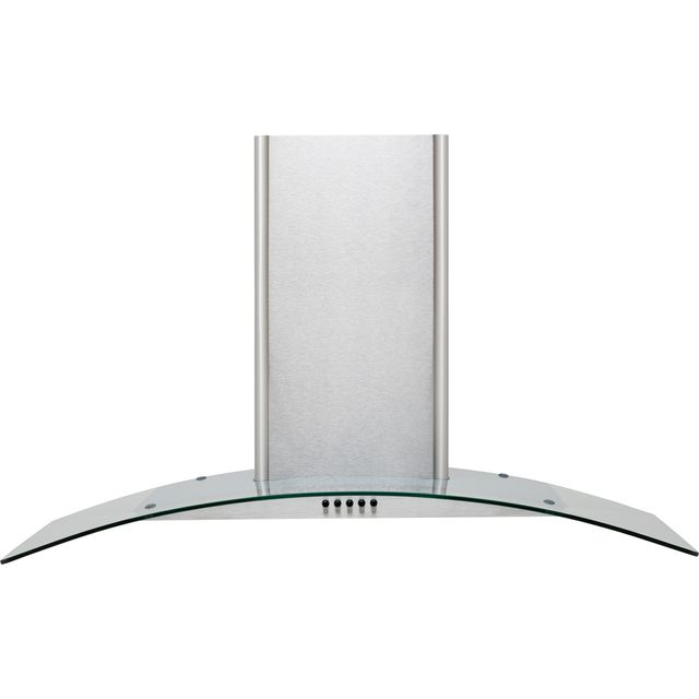 Unbranded CGM90NX/1 90 cm Chimney Cooker Hood - Stainless Steel - CGM90NX/1_SS - 1