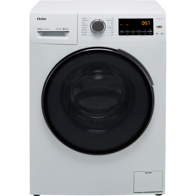 Haier HW100-B1439N 10Kg Washing Machine with 1400 rpm - White - A Rated