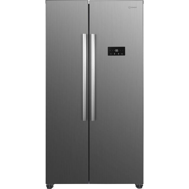 Indesit INGF 6441 XP4UK Total No Frost American Fridge Freezer - Inox - E Rated