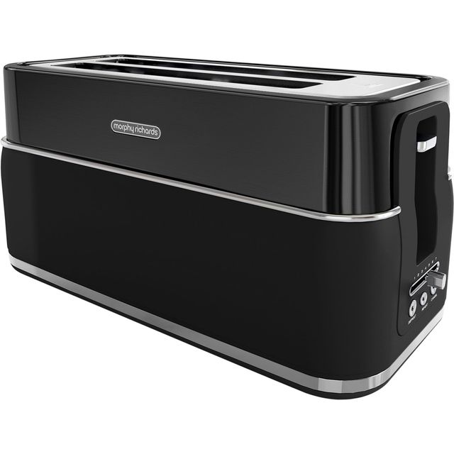 Morphy Richards Signature Matt 245744 4 Slice Toaster - Black