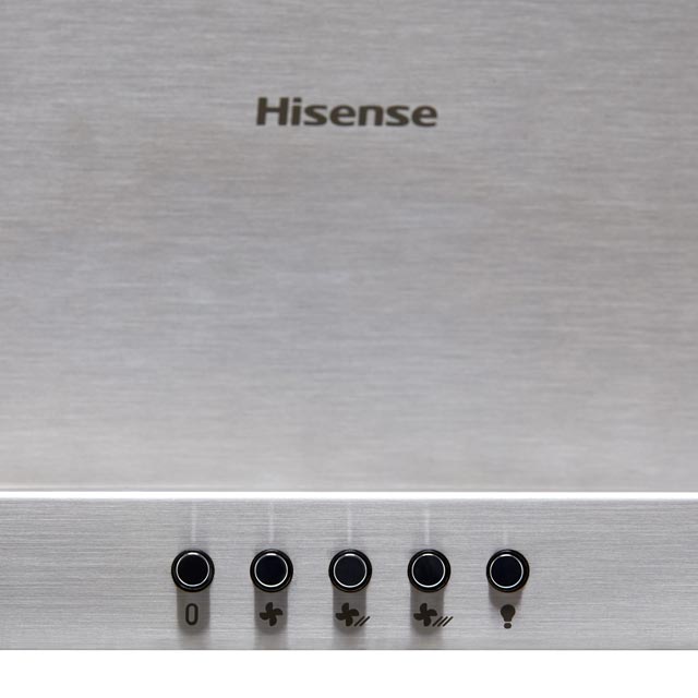 Hisense CH6T4BXUK 60 cm Chimney Cooker Hood - Stainless Steel - CH6T4BXUK_SS - 2