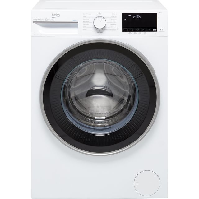 Beko B3W5841IW 8kg Washing Machine with 1400 rpm - White - A Rated