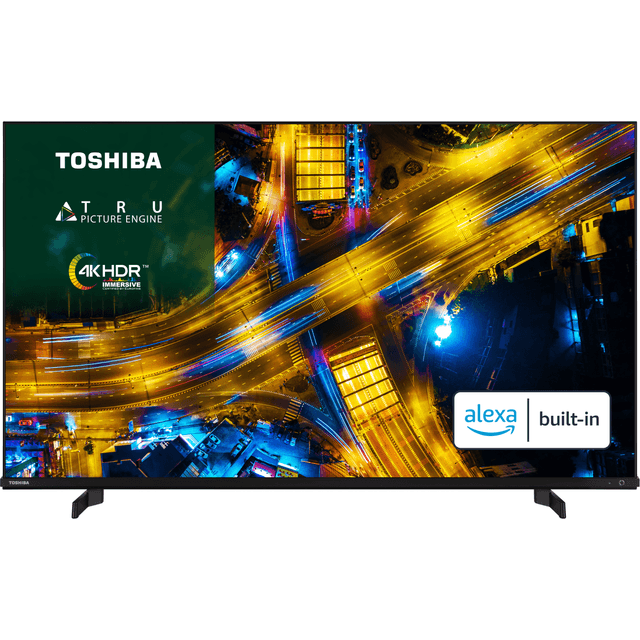 Toshiba 50 pollici 50UL2163DBC SMART 4K UHD TV LED HDR Freeview 