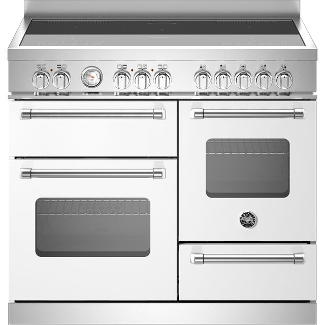 Bertazzoni Master Series MAS105I3EBIC 100cm Electric Range Cooker with Induction Hob - Bianco - A Rated