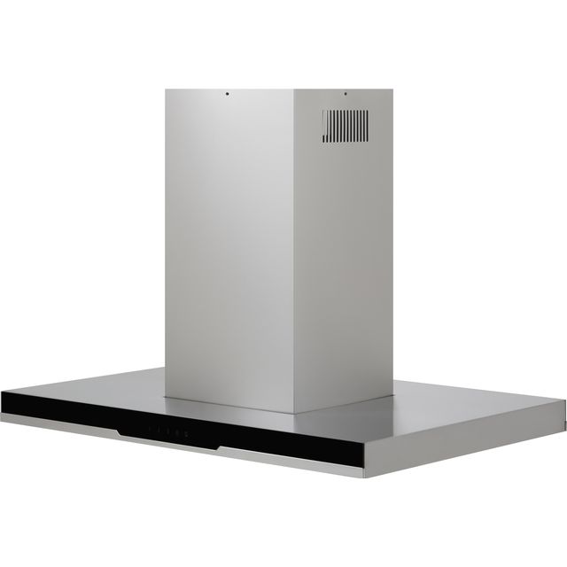 Hoover H-HOOD 700 HDSVI985B 90 cm Island Cooker Hood - Stainless Steel / Black Glass - A Rated