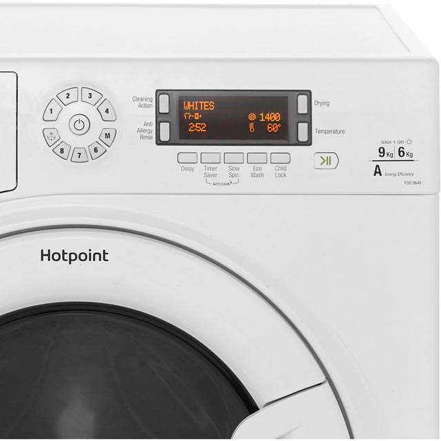 Hotpoint Ultima FDD9640K 9Kg / 6Kg Washer Dryer Review