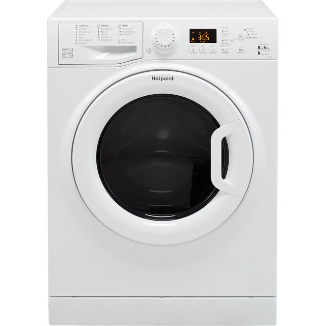 Hotpoint FDL8640PUK 8Kg / 6Kg Washer Dryer with 1400 rpm - White - A Rated