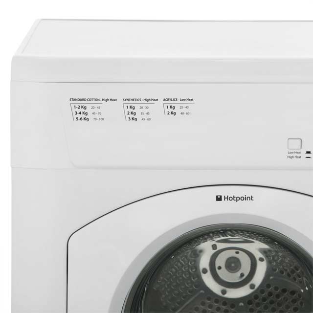 Hotpoint First Edition FETV60CP 6Kg Vented Tumble Dryer Review
